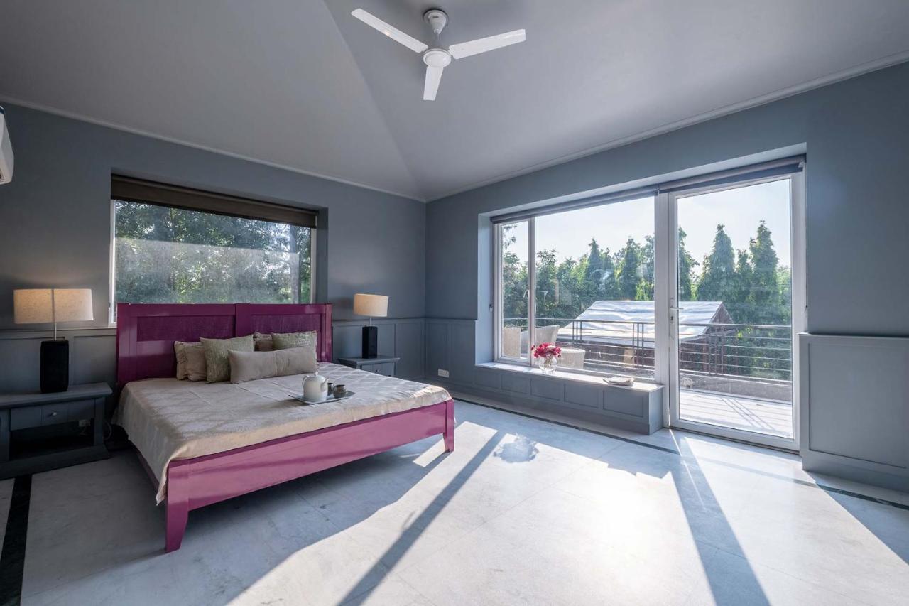 Stayvista At The Banyan Abode With Pool Table, Pet Friendly & Outdoor Pool Манесар Екстер'єр фото